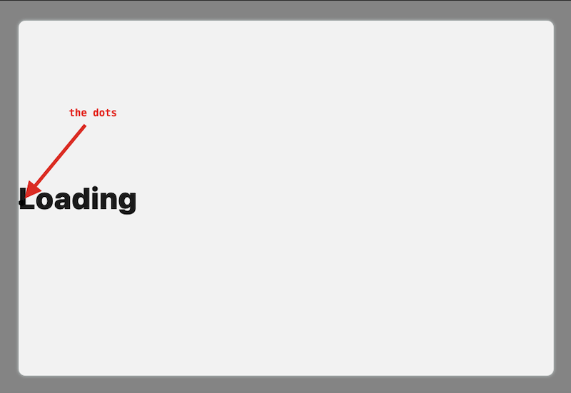 How To Make A CSS Loading Dot Animation - The Helpful Tipper